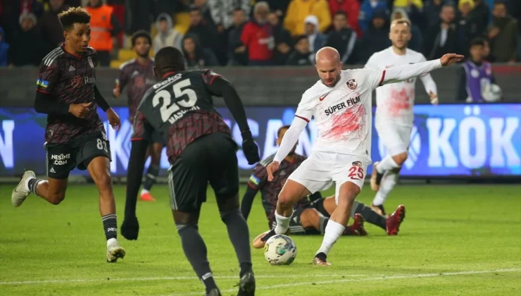 Beşiktaş, Gaziantep FK ile berabere kaldı