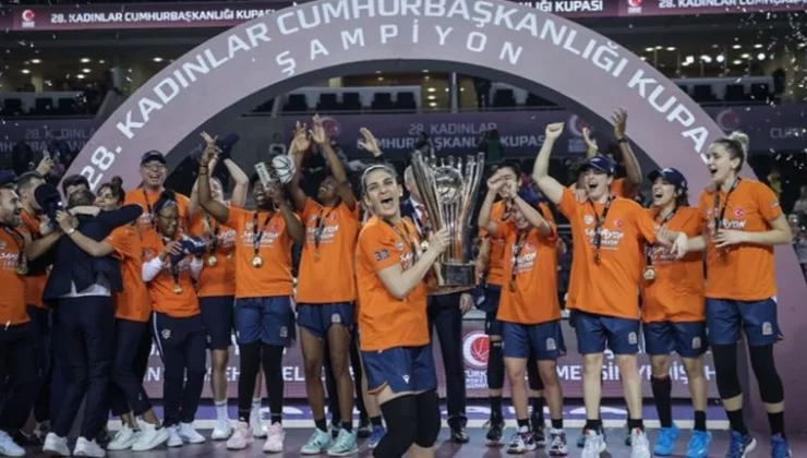 Cumhurbaşkanlığı Kupası’nın sahibi ÇBK Mersin Yenişehir Belediyesi