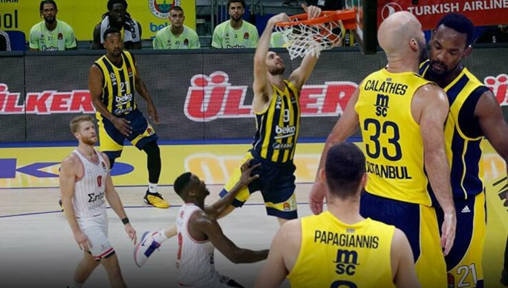 (ÖZET) Fenerbahçe Beko – Olympiakos maç sonucu: 79-77