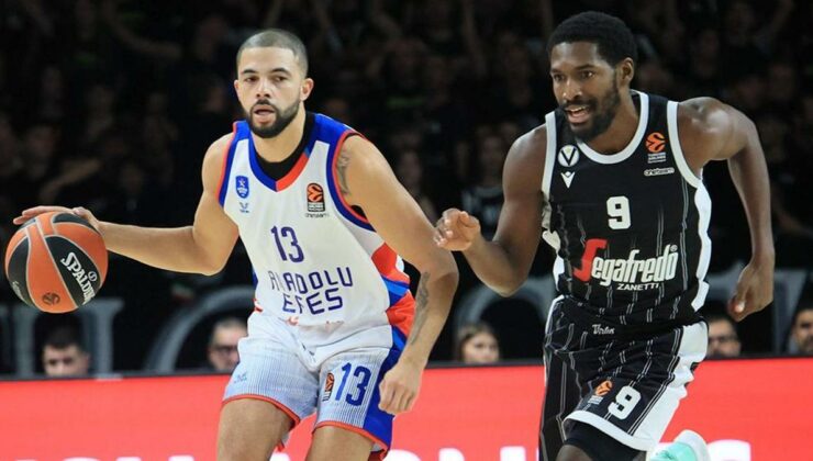 (ÖZET) Virtus Bologna – Anadolu Efes maç sonucu: 93-81 | Deplasmanda hasret sürüyor!