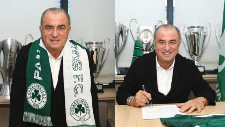 Fatih Terim, resmen Panathinaikos’ta! İmzayı attı