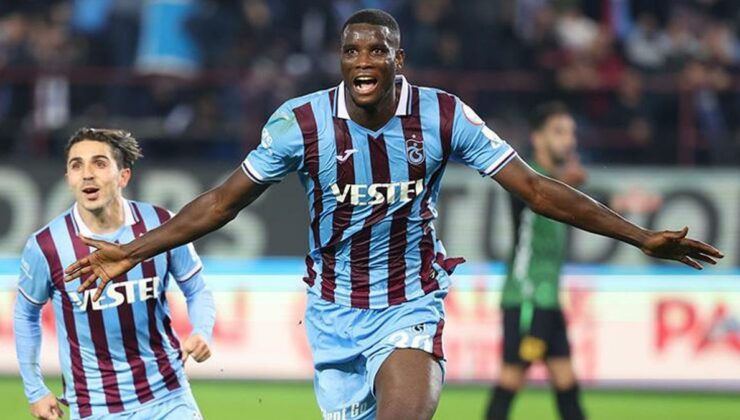 Trabzonspor’da zirve Paul Onuachu’nun