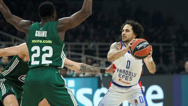 (ÖZET) Panathinaikos – Anadolu Efes maç sonucu: 83-76 | Üst üste 7. yenilgi