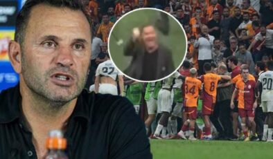 Galatasaray’ı eleyen Young Boys’un teknik direktörü Patrick Rahmen tribünlere el hareketi çekti! Olay görüntü