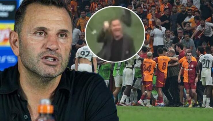 Galatasaray’ı eleyen Young Boys’un teknik direktörü Patrick Rahmen tribünlere el hareketi çekti! Olay görüntü