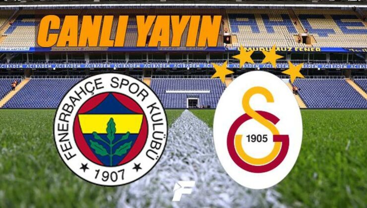 Fenerbahçe-Galatasaray şifresiz canlı izle | FB GS beIN Sports 1 canlı yayın (Fenerbahçe Galatasaray şifresiz izleme linki)