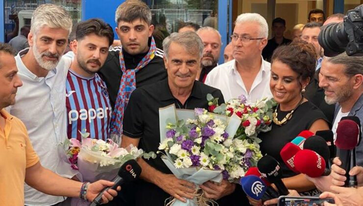 Trabzonspor’un yeni teknik direktörü Şenol Güneş, şehre geldi! ‘Heyecanım gençliğimdeki gibi değil’